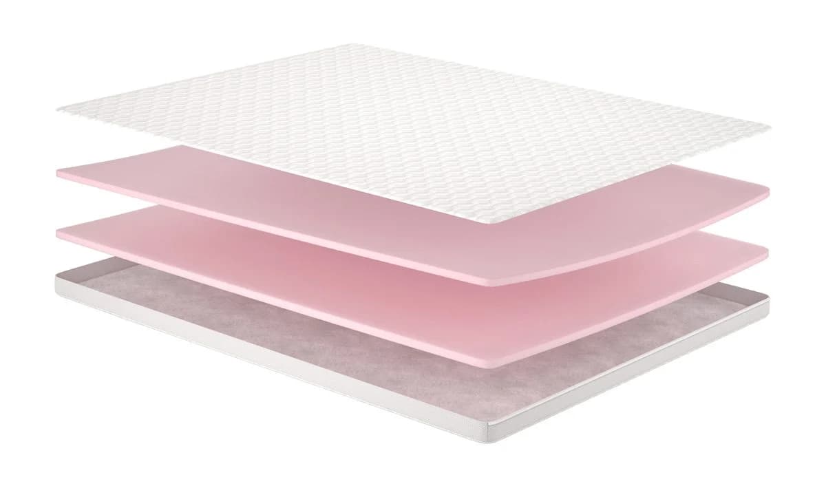 Матрац топпер Flip Granat/Гранат