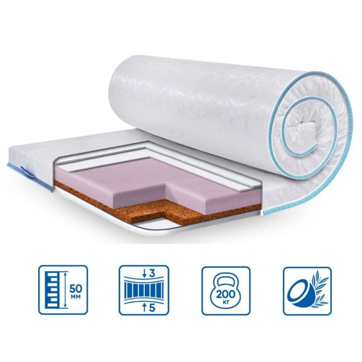 Топер модель COCOS KOMFORT ЖАКАРД