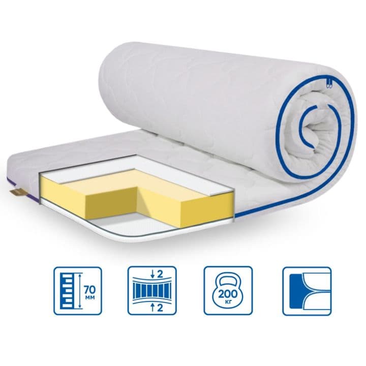 Топер модель BIG-MEMORY ТРИКОТАЖ